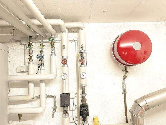 Modernisierte Heizungsanlage