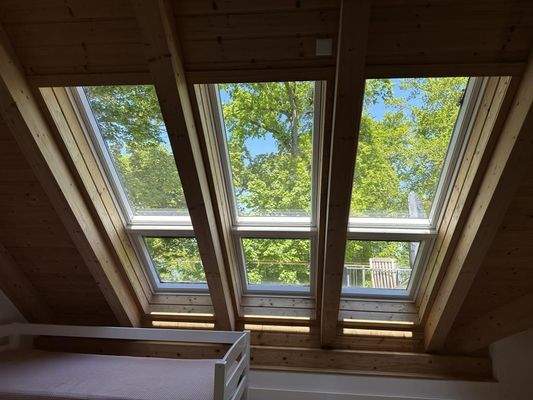 Loft - Ausblick Schlafzimmer