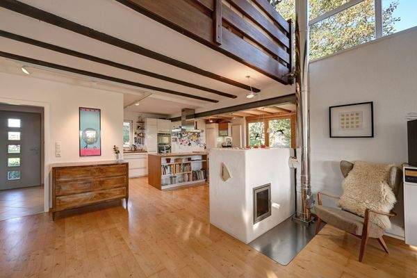 lauschiges Plätzchen am Kachelofen