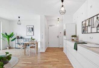 Küchenbereich Musterwohnung