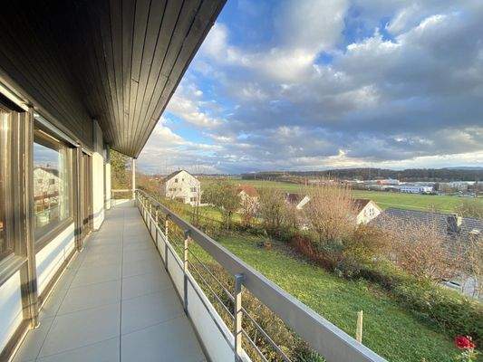 Großer Aussichtsbalkon