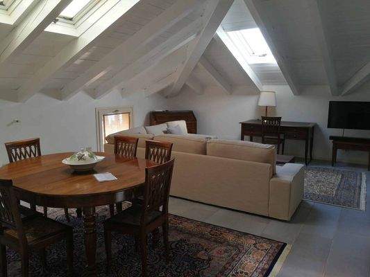 Penthouse in Gardone Riviera mit Blick auf den Gardasee