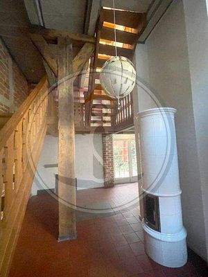 Wohnbereich und Galerie