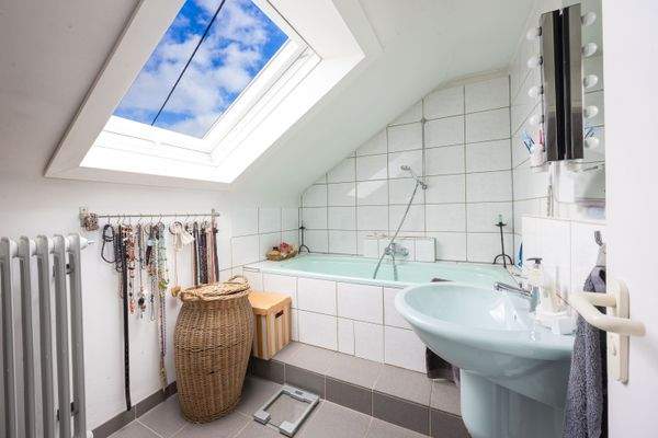 Sanitärbereich Dachgeschoss