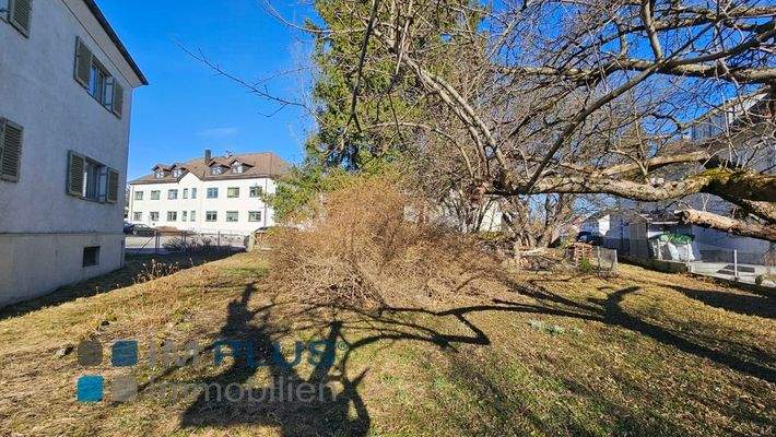 Ansicht des Grundstückes