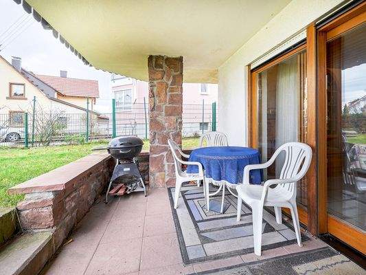 Einliegerwohnung Terrasse