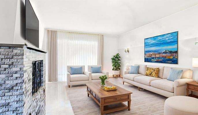 Wohnzimmer EG - Wohnbeispiel