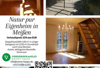 Natur pur - Eigenheim in Meißen