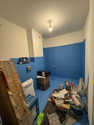 Badezimmer im Ausbau