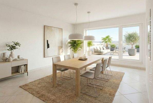 Essbereich, virt.möbliert