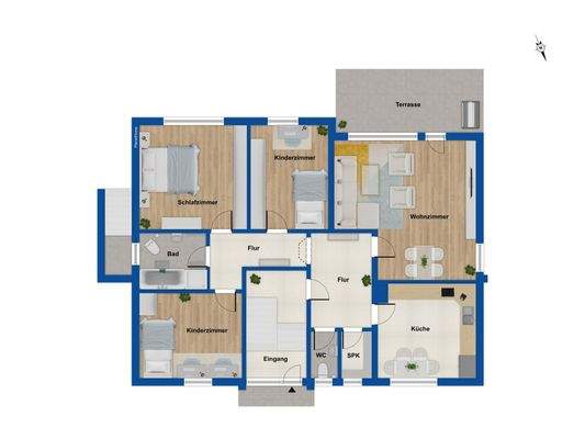 Grundriss Erdgeschoss