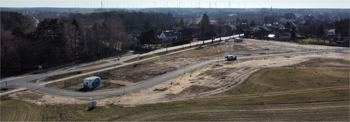 Luft Baugebiet Einfahrt alle N