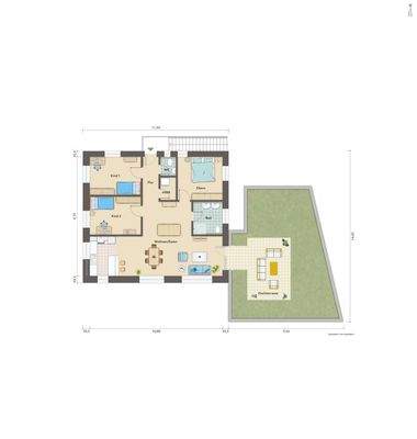 Obergeschossgrundriss