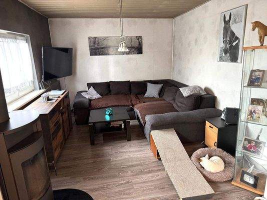 Wohnzimmer mit Kamin I EG