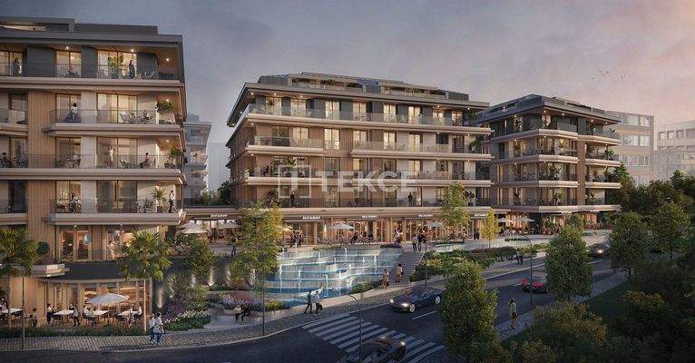 Housing Project Apartments with Amenities in Şişli Istanbul