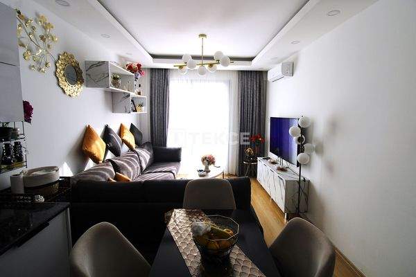 Furnished Apartment with Community Pool in Girne North Cyprus