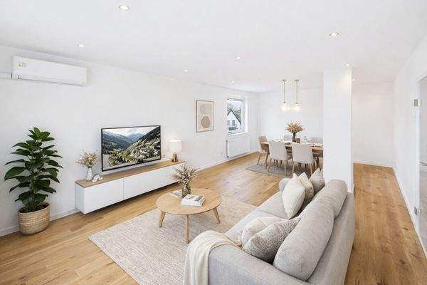 Wohnbeispiel Wohn- und Essbereich