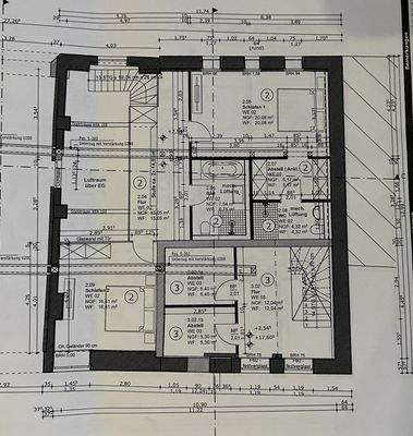 Grundriss 1. Obergeschoss WE02
