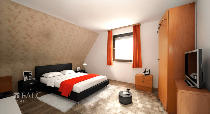 Schlafzimmer DG Vis.