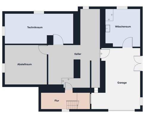 Grundriss ohne Maßstab - KG