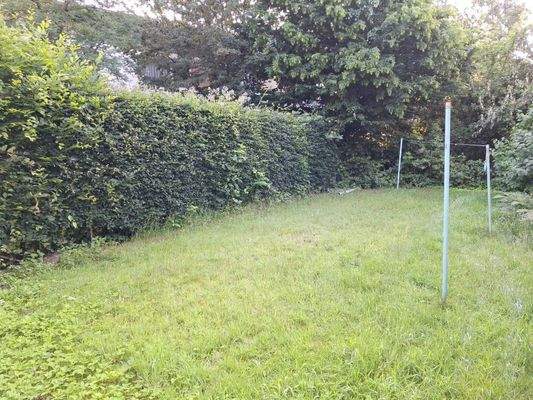 Garten an der Rückseite