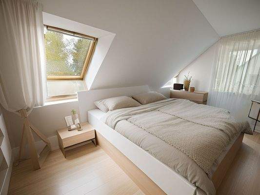 Schlafzimmer KI generiert