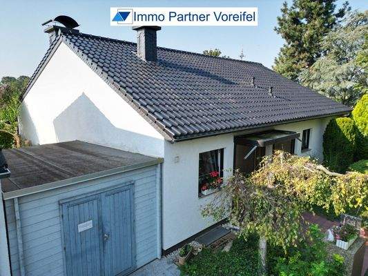 Seitenansicht Hauseingang