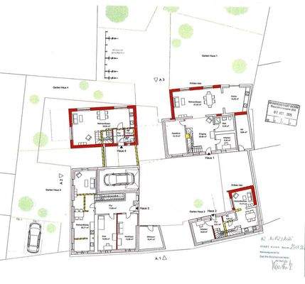 Genehmigte Planung EG