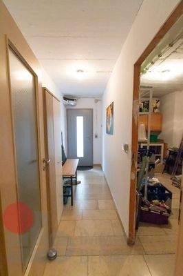 Gartenausgang im Untergeschoss