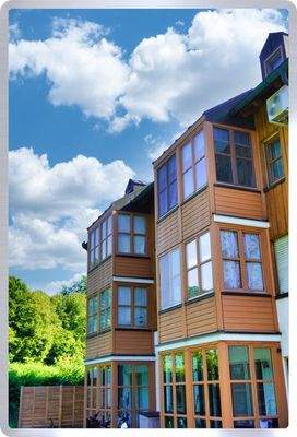 TOP: Westansicht - Loggia