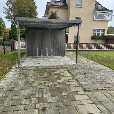 Fahrradunterstand f. Besucher