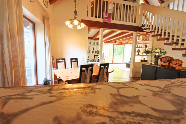 Blick vom Küchentresen