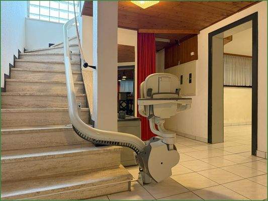 Treppenlift ins Erdgeschoss