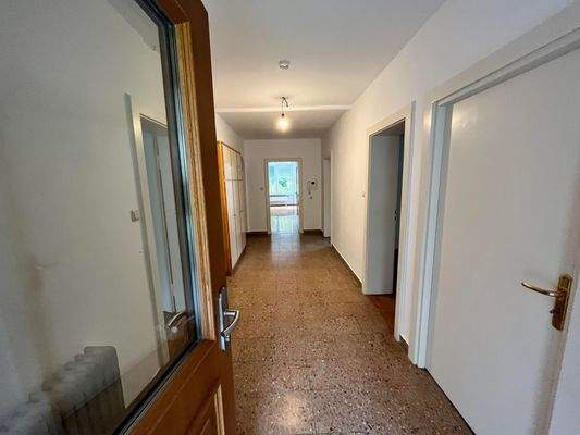 über die Diele sind alle Räume erreichbar