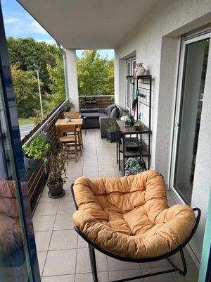 großer Sonnenbalkon