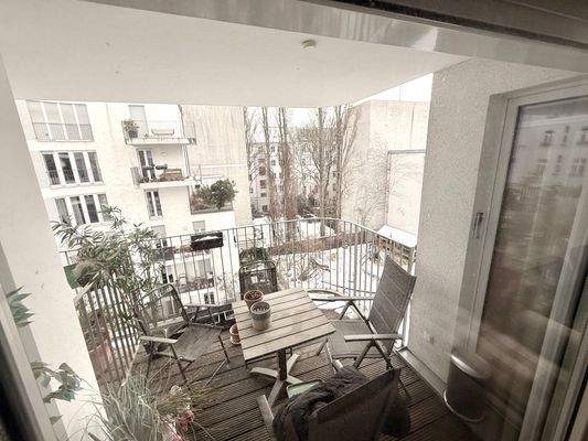 Süd-Ost Balkon/Loggia