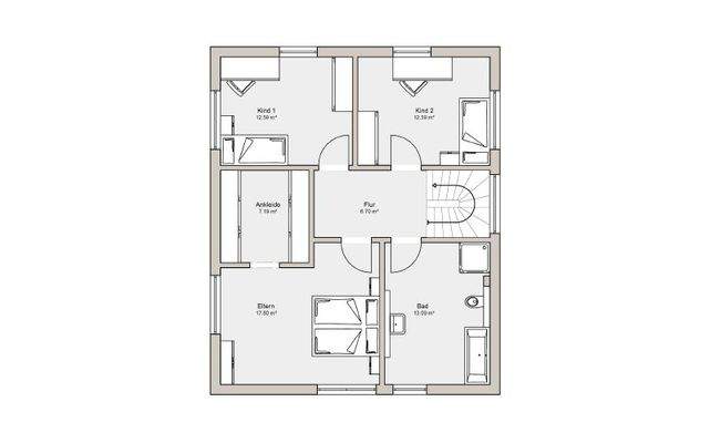 Grundriss Dachgeschoss