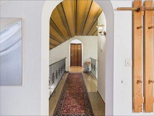 Blick in Richtung Galerie