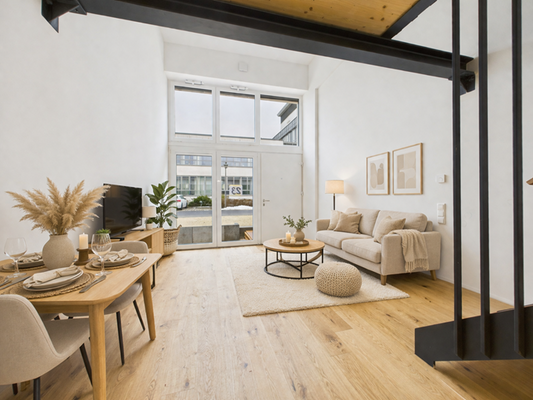 Möblierungsvorschlag durch virtuelles Home Staging