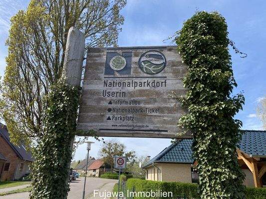 Eingang Userin zum Nationalpark 