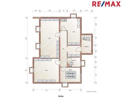 Grundriss Keller