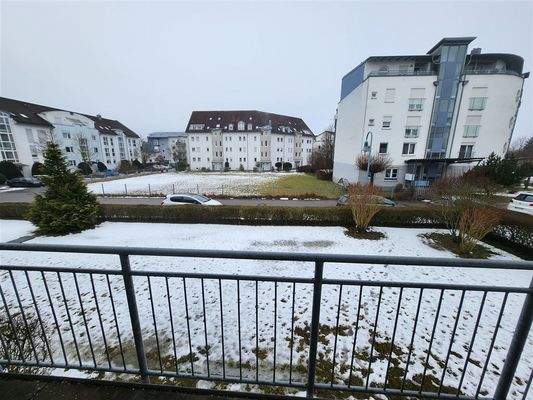 Hauptbalkon Aussicht Innenhof