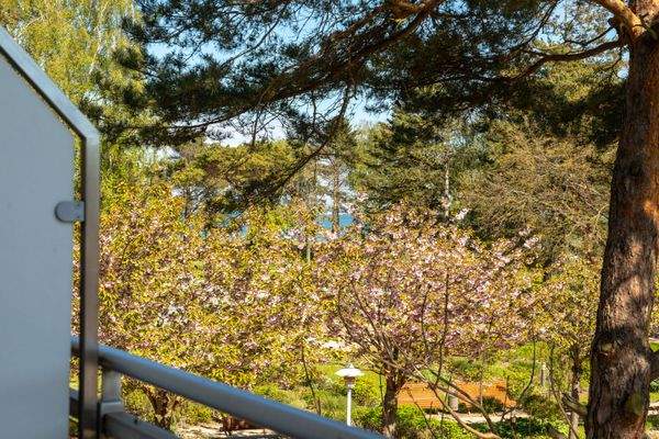 Der seitliche Blick zur Ostsee