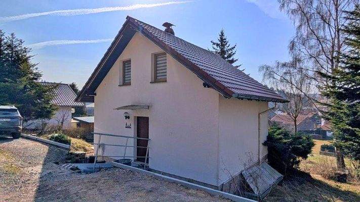 Eingangsbereich mit Parken