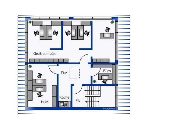 Grundriss Dachgeschos 