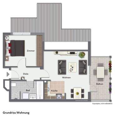 Grundriss Wohnung