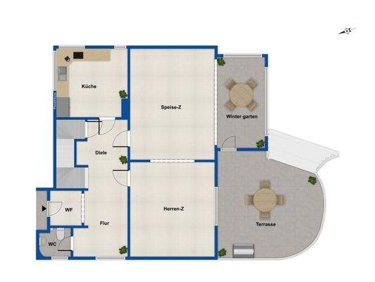 Grundriss Erdgeschoss