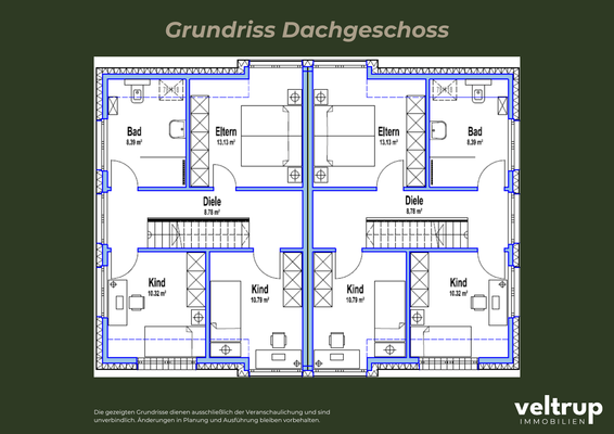 Grundriss Dachgeschoss