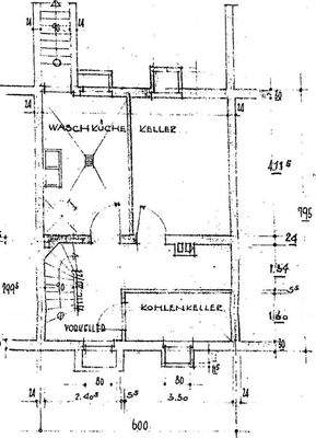 Grundriss-Keller-Aufmaß