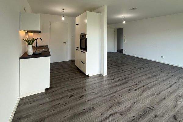 Ansicht Küche, Wohn-Essbereich